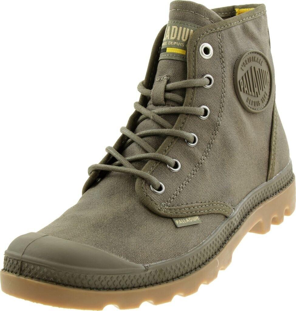 Brown Palladium Pampa Canvas Boots