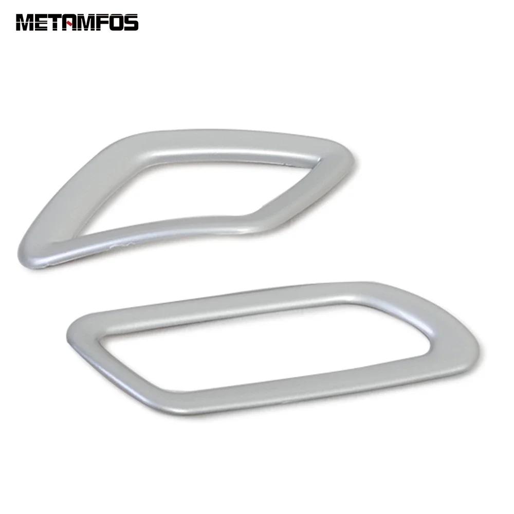 Front Upper Air Condition AC Vent Outlet Cover Trim For Jeep Renegade 2015-2024 2025 Chrome Interior Accessories Car Styling ABS Chrome Plastic