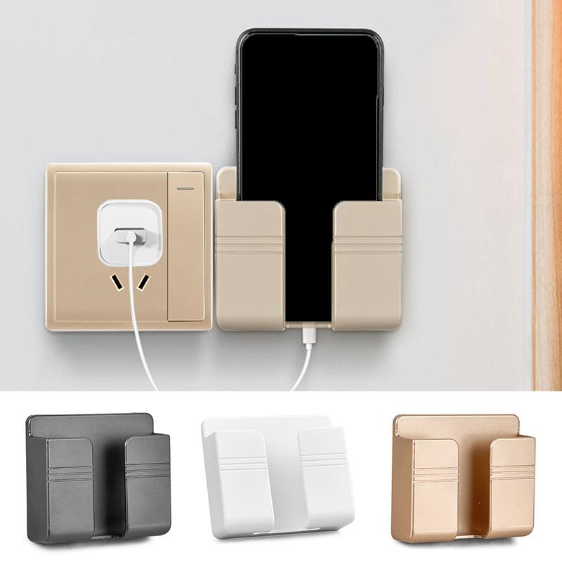 Gray Wall Mount Phone Holder Bed Side Shelf,Multipurpose Storage Box Wall Mount Adhesive Cell Phone Charging Brackets Holders Remote Control Stand,Used as Cellphone Wall Mount Gray Wall Mount Phone Holder Bed Side Shelf,Multipurpose Storage Box Wall Mount Adhesive Cell Phone Charging Brackets Holders Remote Control Stand,Used as Cellphone Wall Mount
