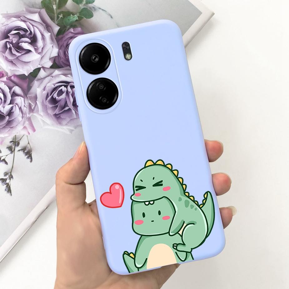 For Xiaomi Poco C65 Case Redmi 13C Cute Fashion Cartoon Cover Soft Silicone Phone Case For Xiaomi Redmi 13C Poco C65 C 65 Bumper