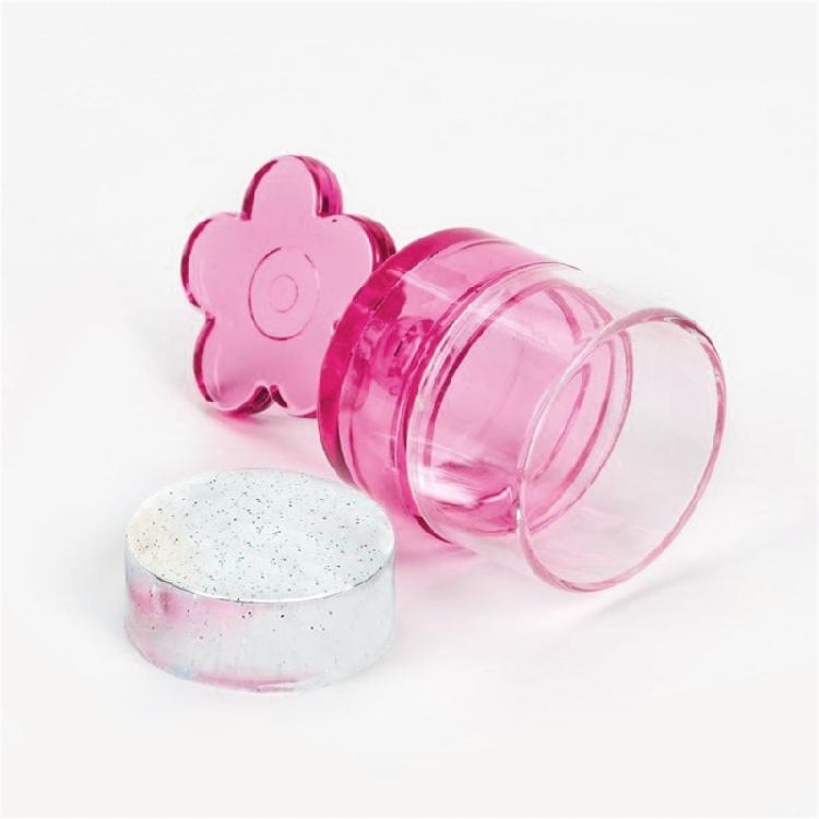 French Transparent Jelly Nail Art Stamper Polish Print Silicone Stamping Tools