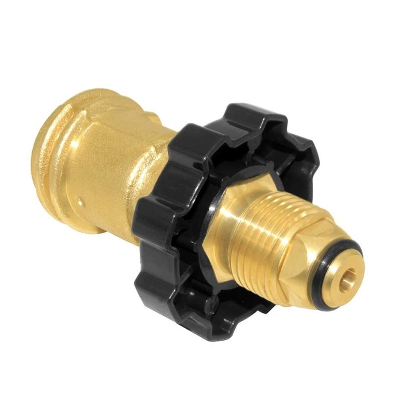 Universal Outdoor Gas Cylinders Adapter Leakproof Valves Instants Connection For Camp Stove And Grills