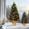 Festive Xmas Tree & Holiday Decor Window Stickers