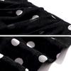 Women Spring Summer Style Lace Blouses Shirts Lady Casual V-Neck Polka Dot Printed Lace Blusas Tops Pullover