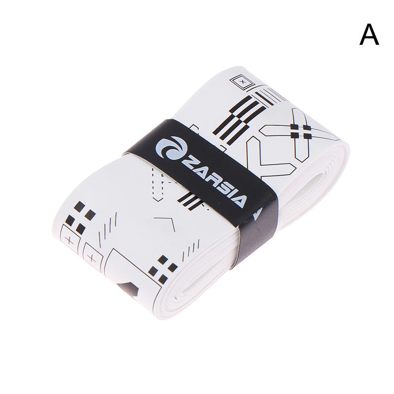 Tennis Badminton Racket Paddle Head Protection Tape Sticker Racket Overgrips Self-Adhesive Shock Absorption Non-Slip Grip Tape