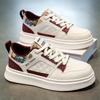 Spring Men's Vulcanized Shoes 2026 New Trendy Fashion Casual Sports Thick Soled Height Raising Low Cut Comfortable Casual Shoes