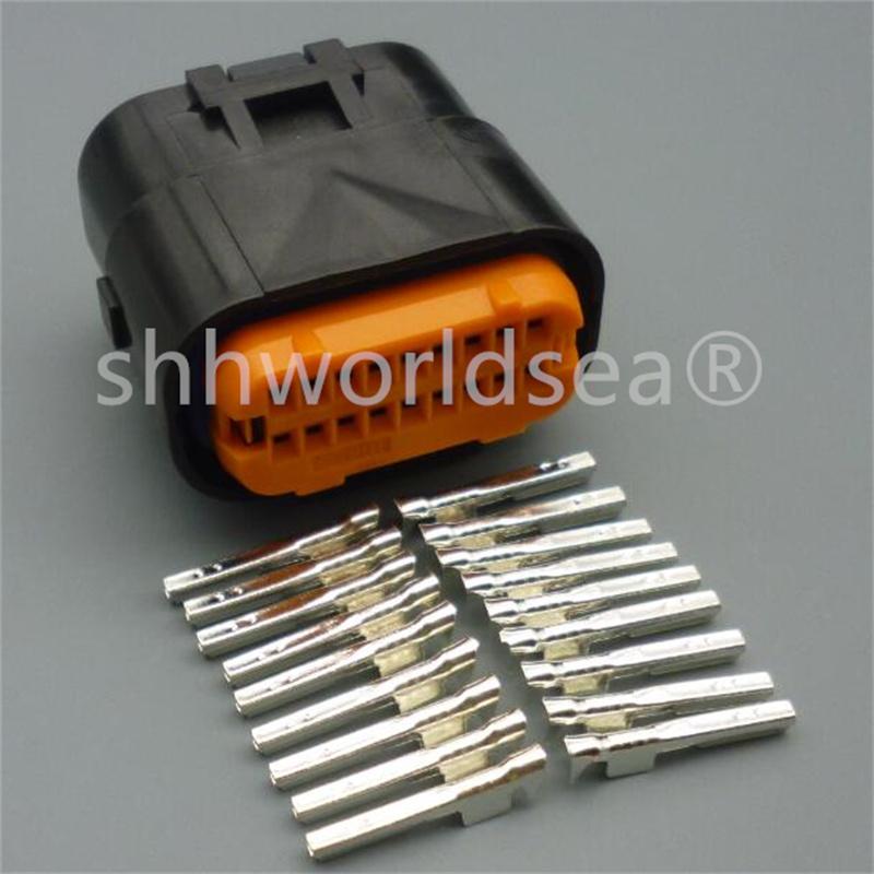 1Set MX23A18NF1 MX23A18SF1 18 Pin/Way ECU Standard Pinheader Male Female Plug Housing Automotive Connector