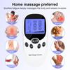 TENS + EMS Dual Channel Muscle Relief Pulse Massager with 8 Electrodes for Shoulder, Shoulder and Back Pain, Knee Muscle Relief