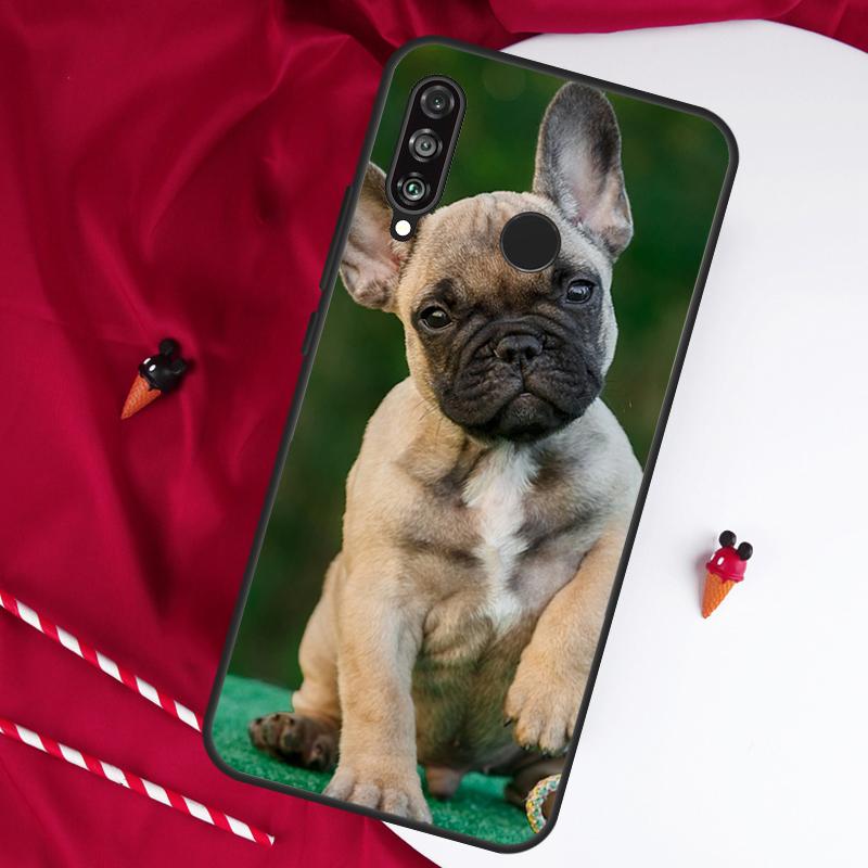 French Bulldog Dog For Huawei Nova 11 Pro 9 10 SE Y60 Y70 Y90 Y61 Y91 Y73 Y72 12i 11i 8i P20 P30 P40 Lite Case