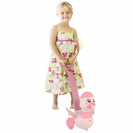 Duck Pusher with Movable Bubble Wings and LED Sound