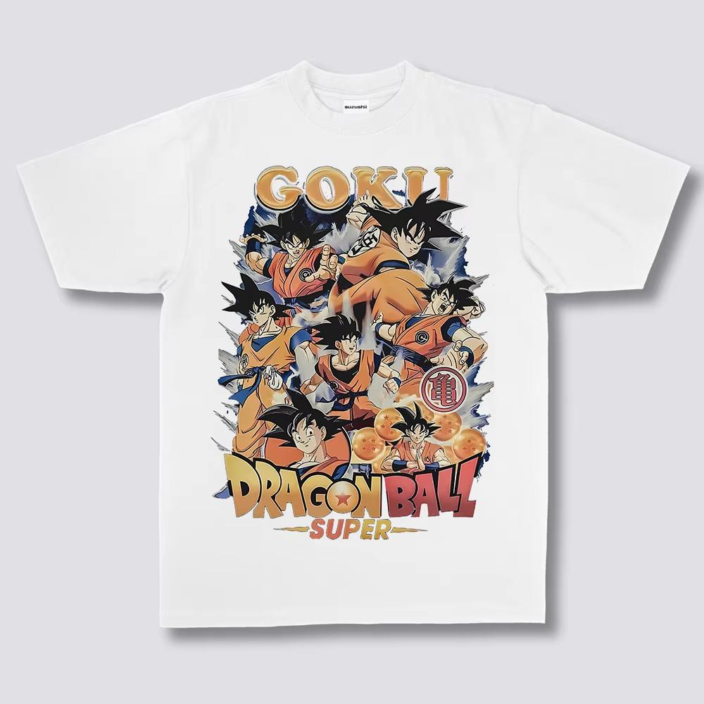 Dragon Ball Anime Print T Shirt 2026 Hip Hop Streetwear T Shirt Unisex Harajuku Cotton Casual TShirt Summer Short Sleeve Tops Tee