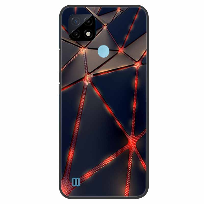 Pro Realme C21 Pouzdro Nárazuvzdorné Měkký silikon TPU Zadní kryt Pro Realme C31 C21Y C25S C25 Pouzdra na telefony Realme C21 C31 Roztomilý kreslený