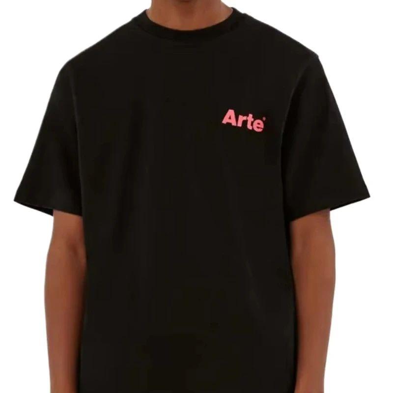 Lässiges T-Shirt Für Mann T-Shirt Mit Ärmel Damen Herren Kleidung T-Shirt Sommer Druck Lässig Locker Kurzarm T-Shirt Top