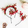 Christmas Hairbands Love Princess Hair Accessories Elk Antler Headdress Hairpins Christmas Party Dress Up Supplies