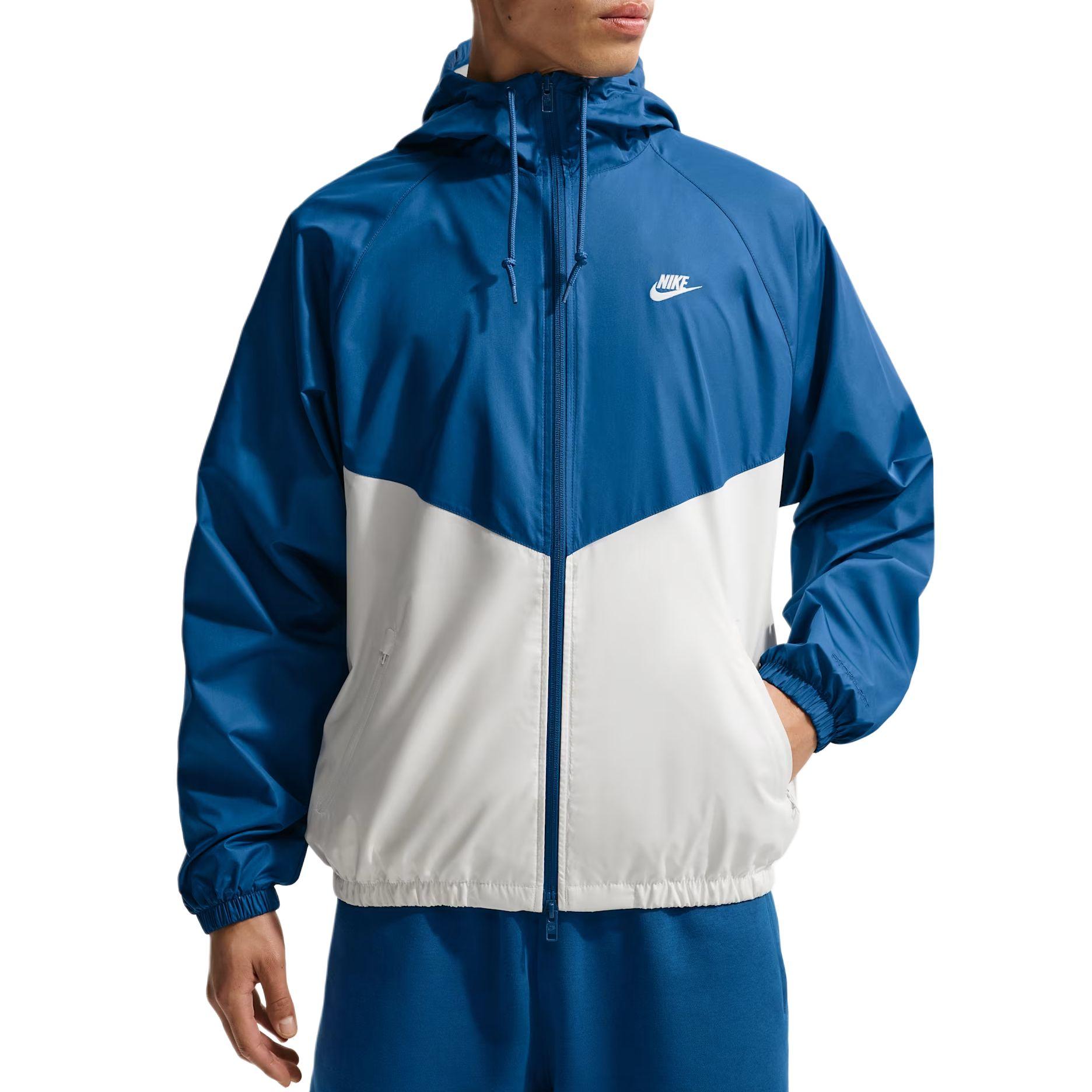 Nike Sportswear Windrunner Men s Hooded Jacket Blue/White HV8370-476 S