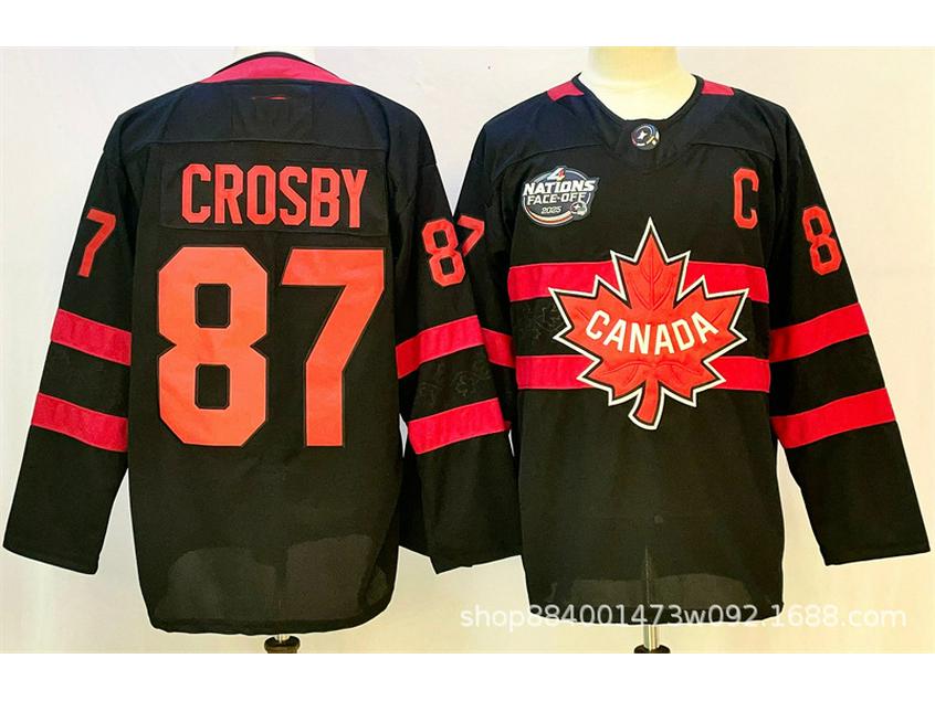 Maglia Hockey Team USA - Torneo delle Quattro Nazioni Retro, #87