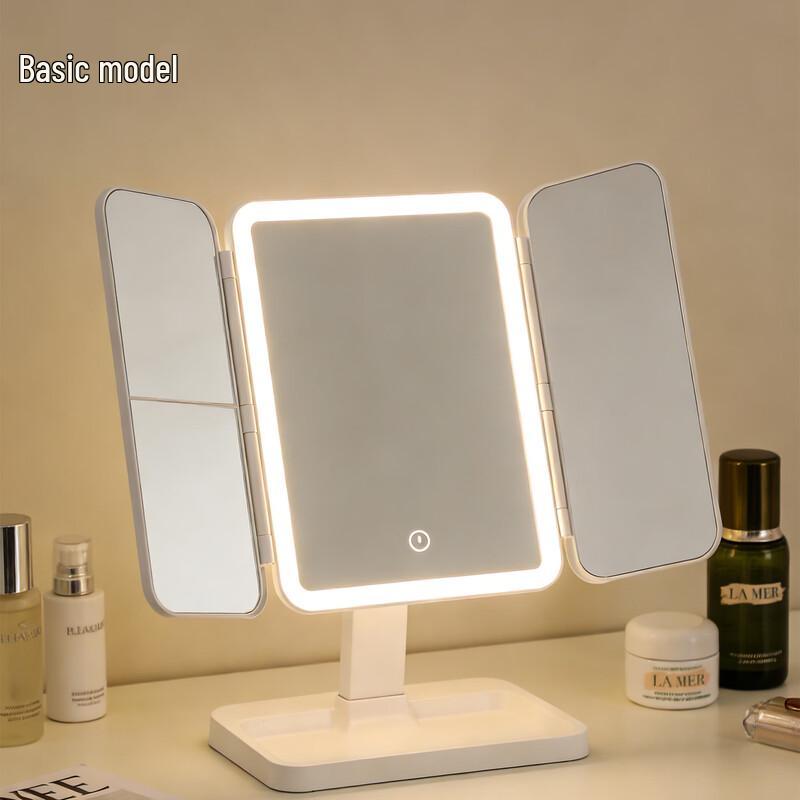 Oeny LED Folding Portable Makeup Mirror