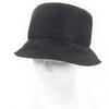 Pristine Hat Embossed Logo Sherry Line Bucket Black Nylon Mens XL 813534 Used