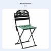 Sgabello da Pesca Portatile Pieghevole Sedia Pieghevole Design Pieghevole Robusto Per Campeggiatori Escursionisti Viaggi in Campeggio Giardinaggio
