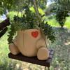 Cute Animal Resin Swing Flower Pot Gardening Decoration Atmosphere Layout Garden Repair Accessories