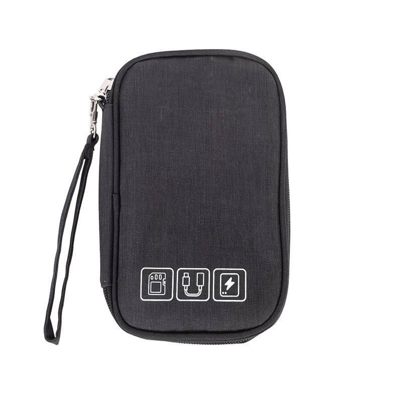 Cable Data Storage Bag Fashion Casual Simple Classic Exquisite Practical Style