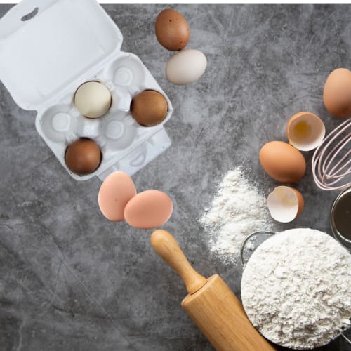 SLMYCAO Paper Egg Cases, Egg Racks, Egg Containers, 6-Piece Egg Trays, Egg Holders, Storage Boxes with Lids, 20-Pack (White)