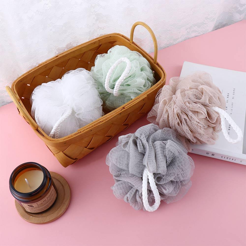 Supplies Cleaning Equipment Simple Design Wash Body Bath Flower Bath Ball Mesh Sponge Shower Brush
