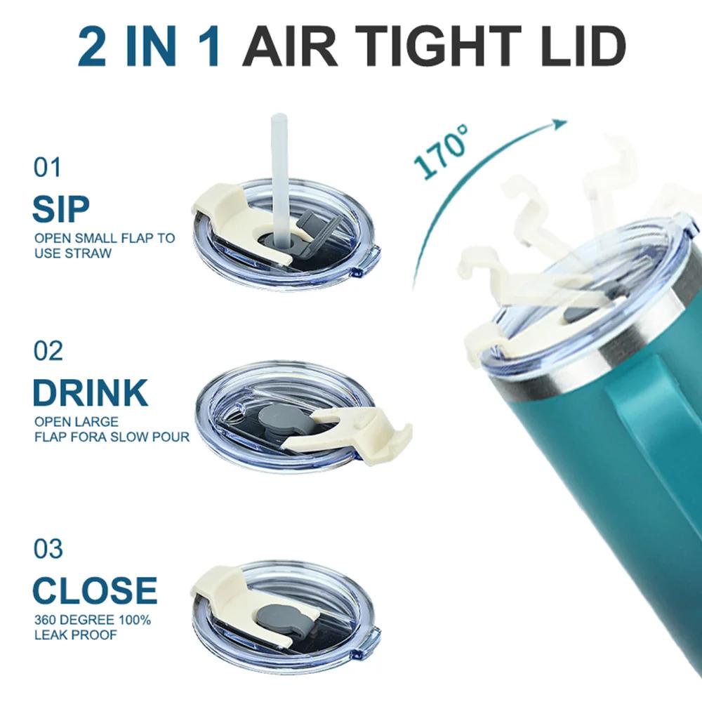 30OZ Stainless Steel Insulated Bottle with Handle, Large Capacity Insulated Cup, Portable Gym Water Bottle, Sports Kettle