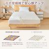 Housecover Wide King Size Bed Pad with Integrated Fitted Sheet, Washable, Antibacterial, Odor-Resistant, Lightweight, All-Season, Dust Mite Resistant,