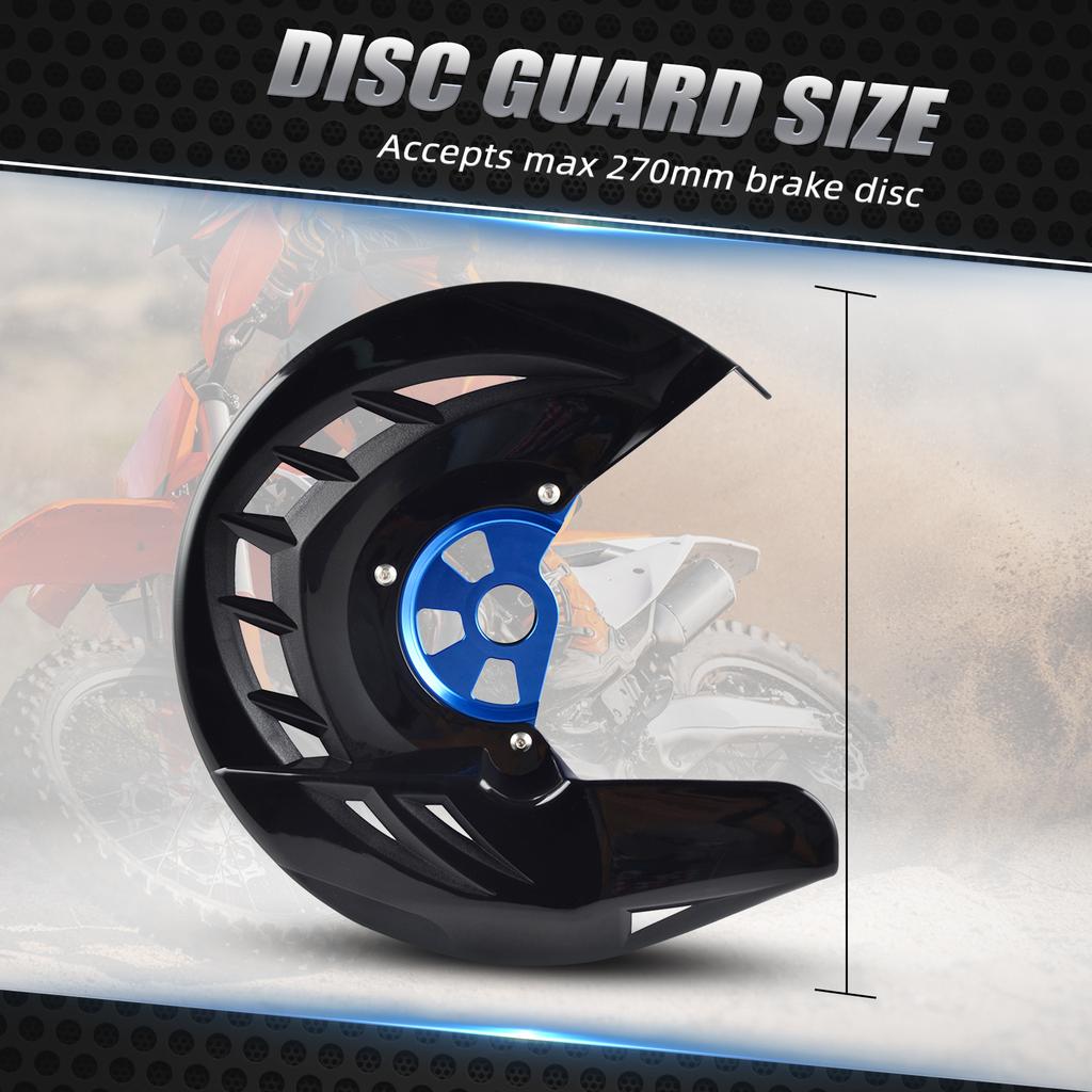NICECNC For Husqvarna TE 300 2014-2015 TE 250 FE 250 FE 350 FE 450 501 Motorcycle Front Brake Disc Guard For KTM EXC 300 EXC 250