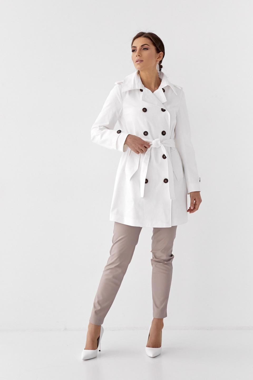 

Тренч ARTMON 503 M молочний шоколад кольору