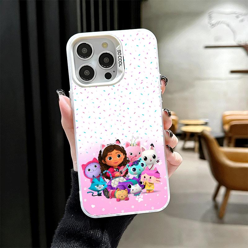 G-Gabbys Dollhouse Cartoon Shockproof Phone Case for iPhone 17 Air 16 16E 15 Pro Max 14 Plus 13 Mini 12 Back Cover Anti Fall Fun