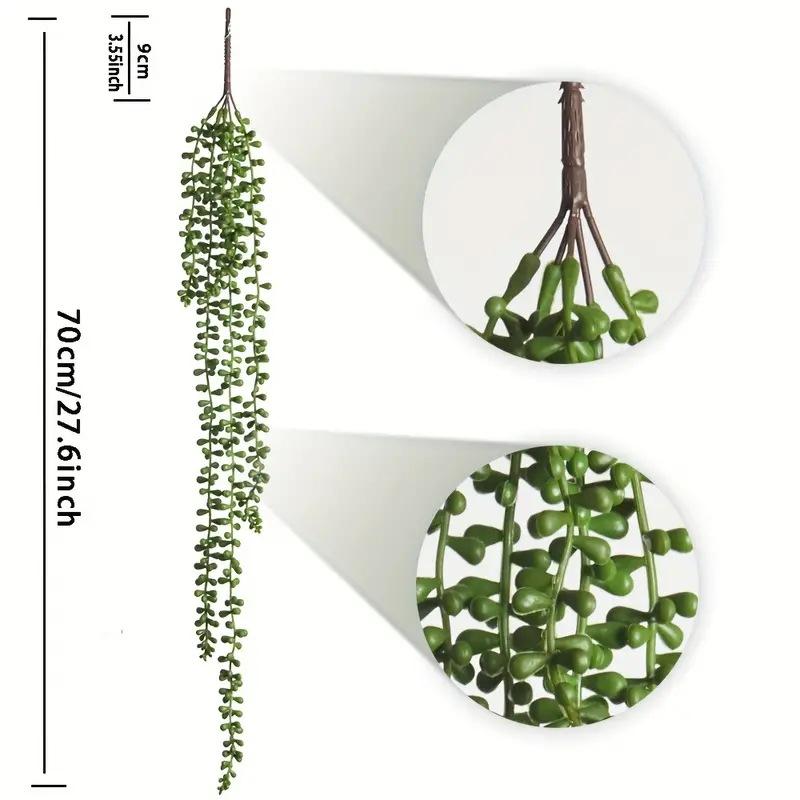 

Special For Artificial Green Plants, Lover S Tears, Home Decoration Buddha Beads, Fake Plants, Simulated Green Plants, Ceiling Plastic Vines