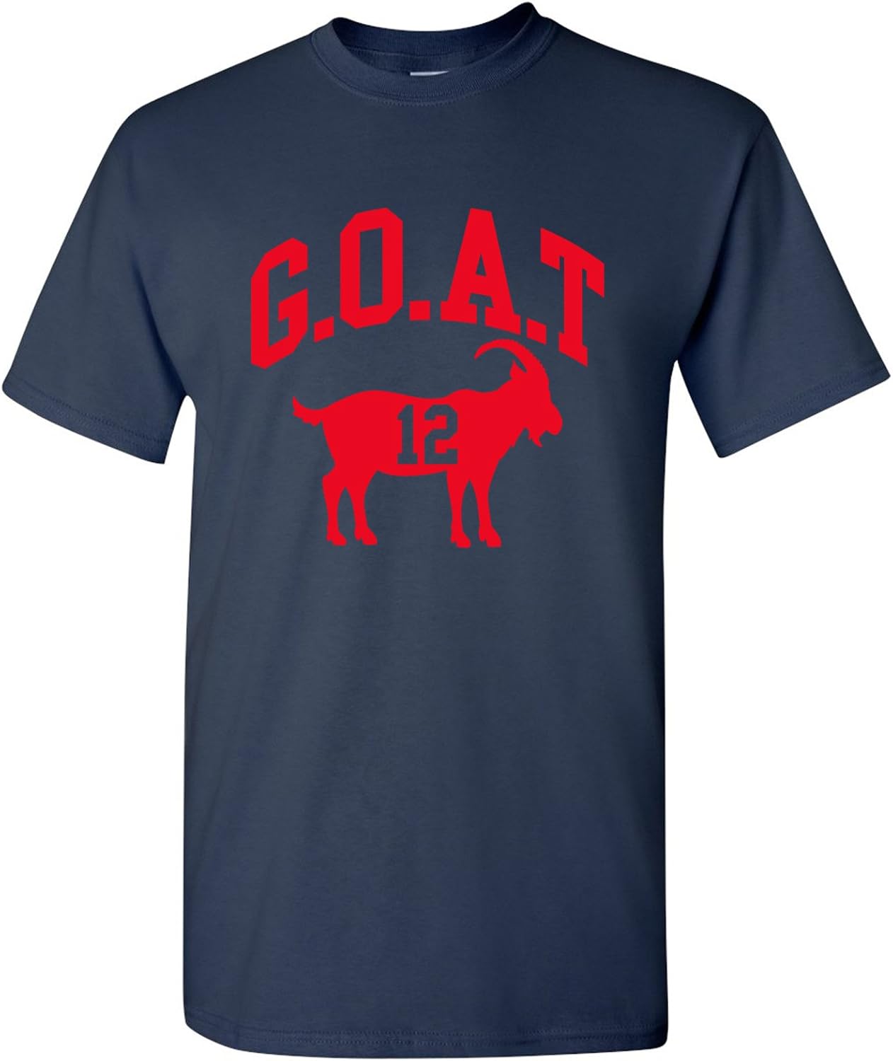 UGP Campus Apparel Goat Greatest of All Time New England Football T Shirt S