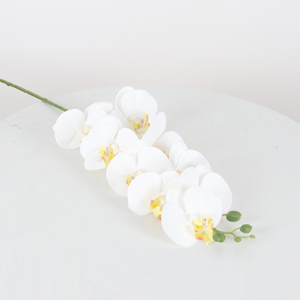 3D Printing Simulation Butterfly Orchid Flower 9 Heads Fake Moth Orchids  Hotel Restaurant