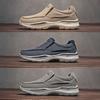 Canvas shoes men's 2025 foreign trade large size old Beijing cloth shoes one pedal platform casual lazy men's size 48 cloth shoes