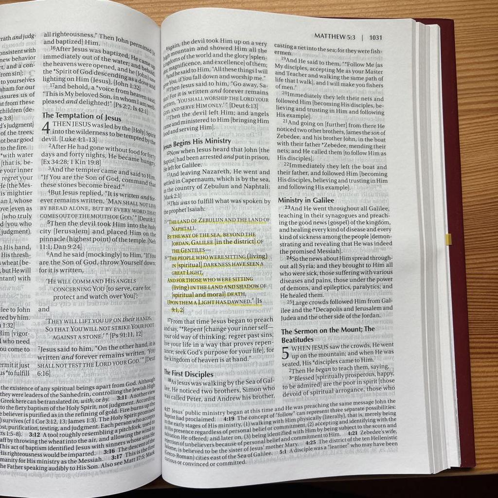 [USED] AMPLIFIED HOLY BIBLE