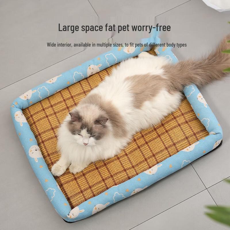Zunwei Cooling Rattan Pet Bed Mat