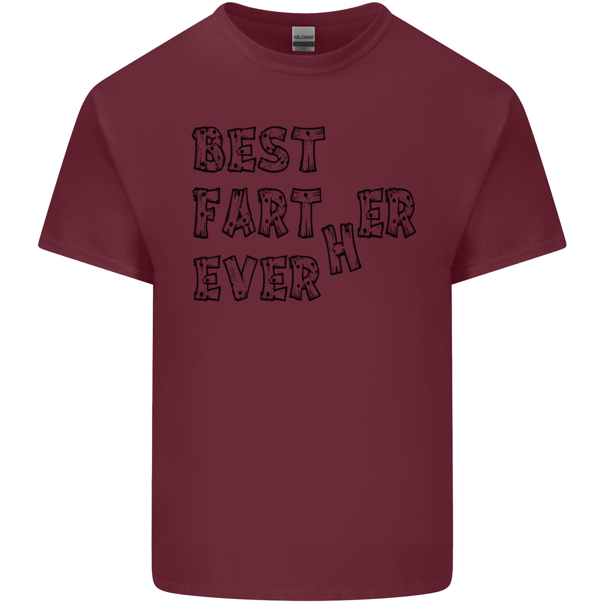 Fathers Day Best Farter Ever Funny Farting Unisexs Light Cotton TShirt S
