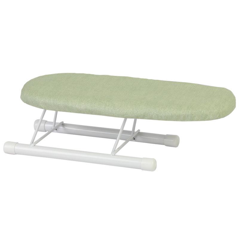 Compact Foldable Sleeve and Collar Ironing Board with Storage