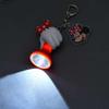 Disney Minnie Mouse Keychain Light-Up Flashlight Style Key Chain Festival NEW