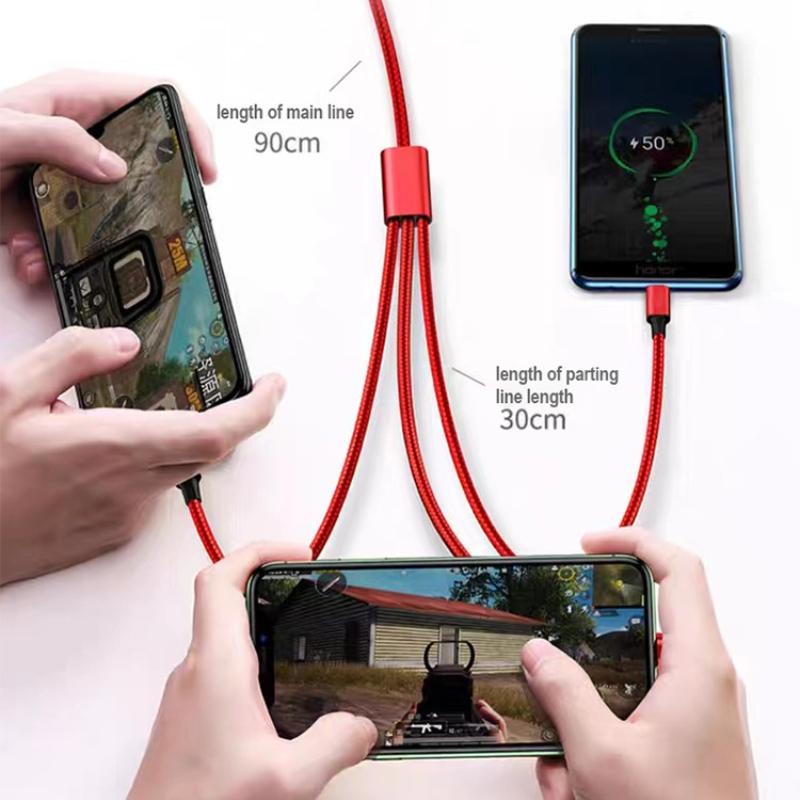 Car Emblem 3in1 Type C Lightning Micro USB Fast Charging Cable for Audi C5 C6 C7 A4 B6 B8 B7 A6 A3 A5 Q3 Q5 Q7 8P S3 S5 S1 S4 S2 RS3 RS4 RS5 RS6 RS8