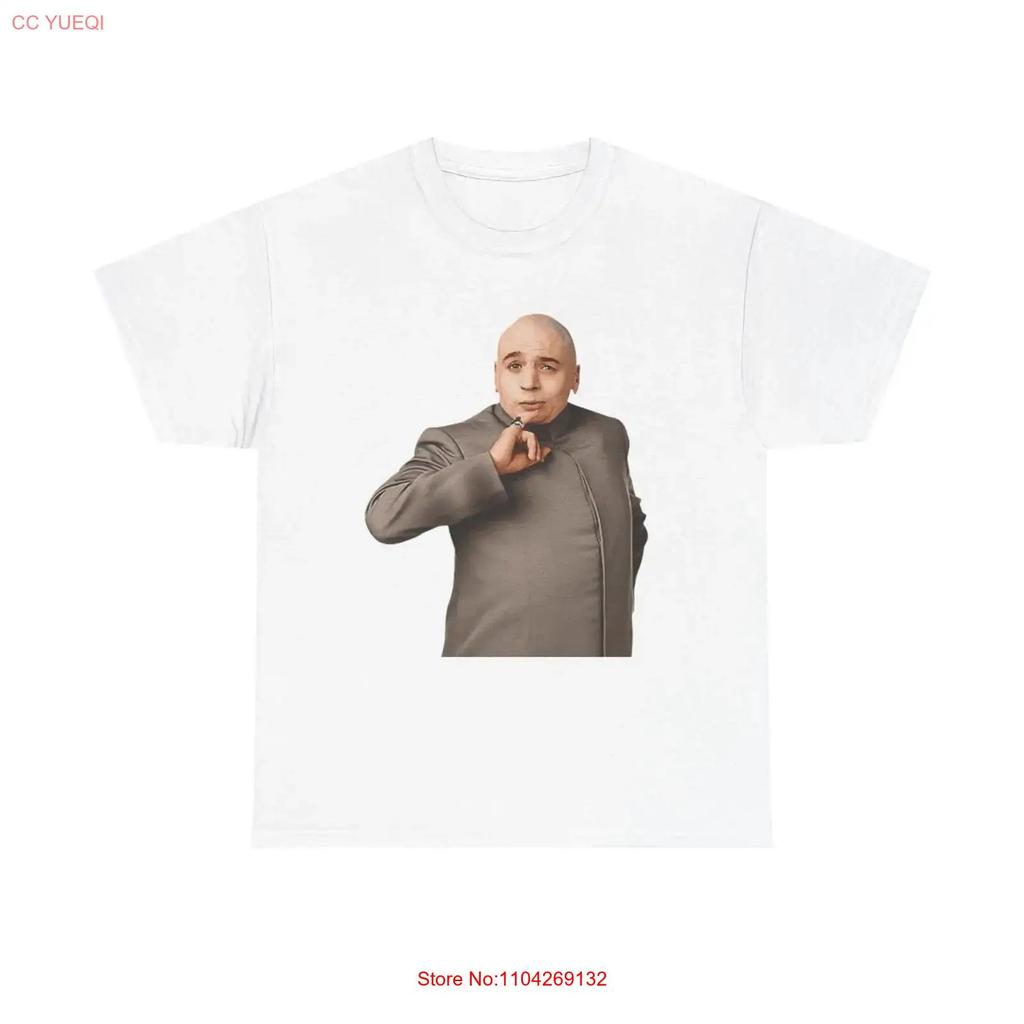 Dr. Böse Lustiges T-Shirt Austin Powers Retro Schwere Baumwolle Vintage Leicht Vielseitig Herren Dehnbares Oberteil Für Den Alltag