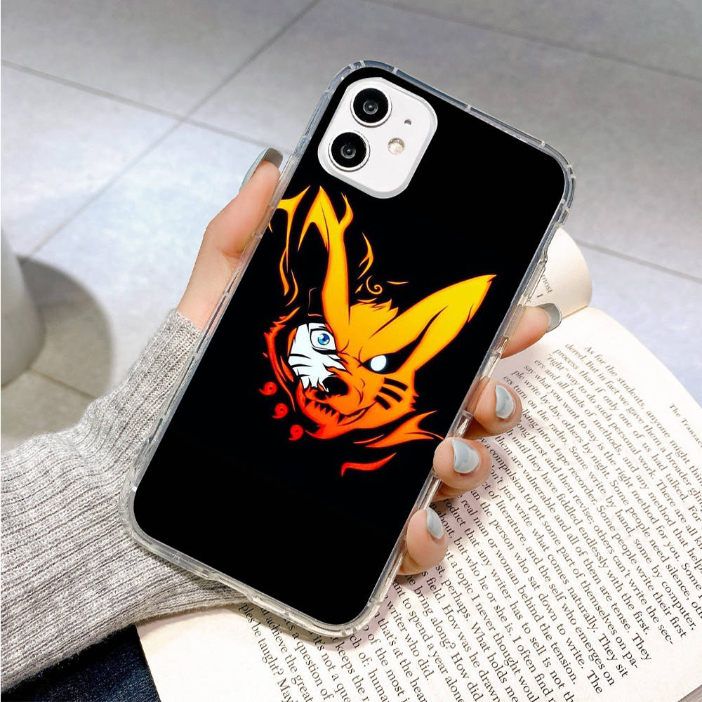 Case for Samsung A04 A14 A23 A34 A54 M23 M33 M52 M53 Realme 10 9 C30S C35 C55 VIVO Y02S Y21 Y51 X80 Pro Transparent Cover WI57 Naruto Anime