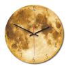 Creative Painting Wall Clock 11 Inch Moon Wall Clock Living Room Acrylic Wall Decoration Mute Clocks Unique Gift