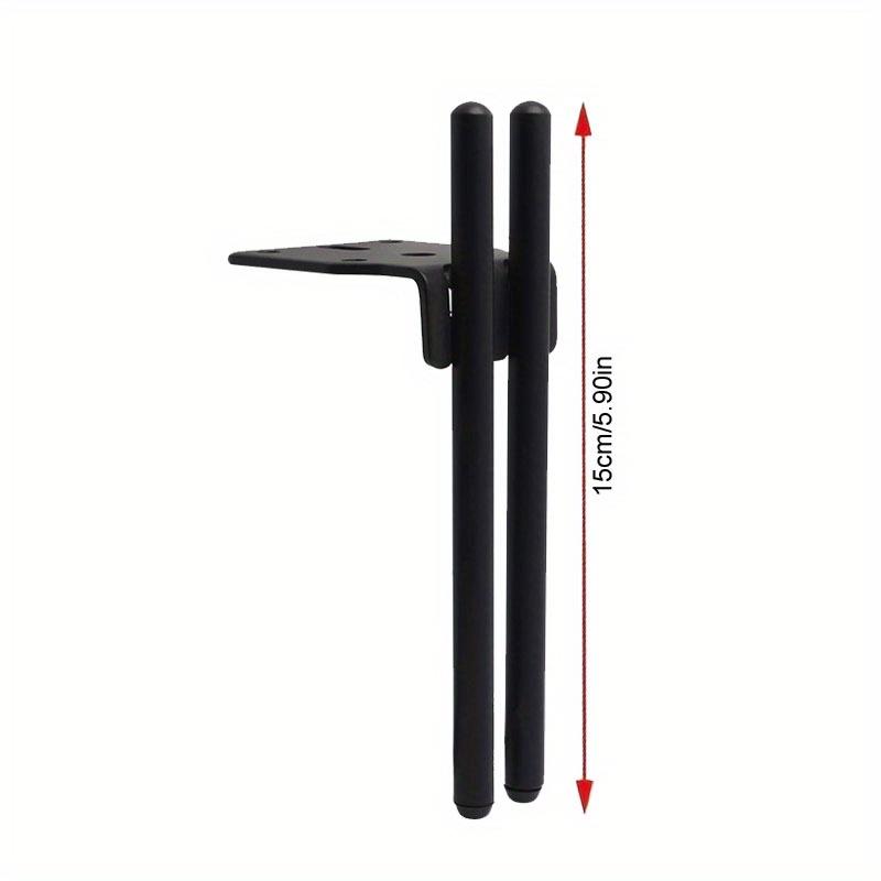 4pcs DIY Furniture Metal Legs Cabinet Feet for Metal Sofa Bedside Coffee Table Wardrobes Feet Replacement Leg Height Adjustable Furniture Table Legs