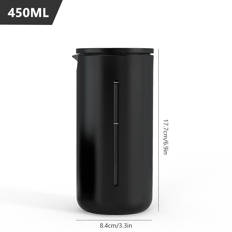 

TIMEMORE French Press Coffee Small U 450 мл чайник посуда кружка белый черный для кухни дома Trave офисная кофейная кружка чёрный