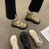 Sommer Plateau Damen Sandalen Riemen hinten Offene Zehen Elegant Damen Sandalen Schuhe Outdoor Lässig Strand Sandalen Sandalias De Mujer