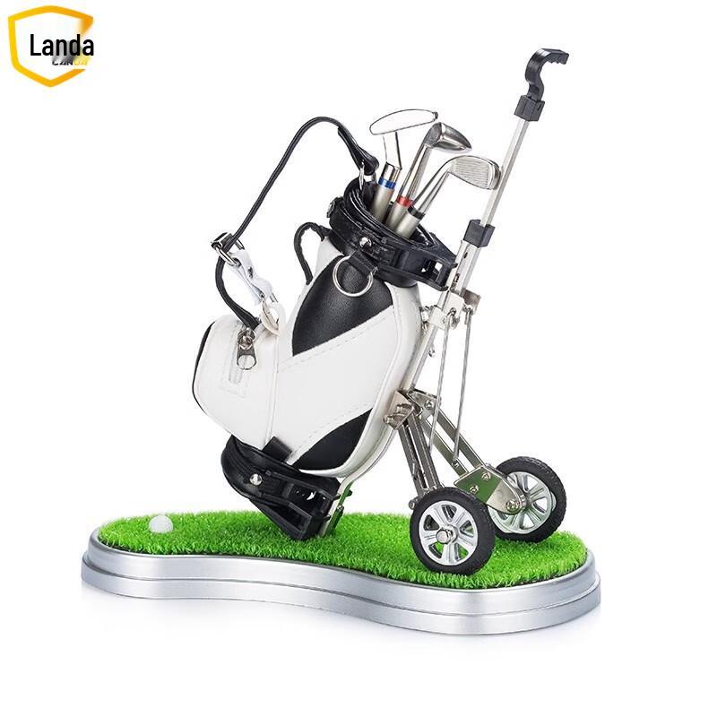 Landa Golf Cart Pen Holder Desk Gift Set