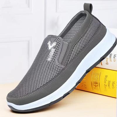 2025 Summer New Men's Casual Mesh Shoes Middle-aged and Elderly Non-slip, Wear-resistant, Comfortable and Breathable Men's Shoes